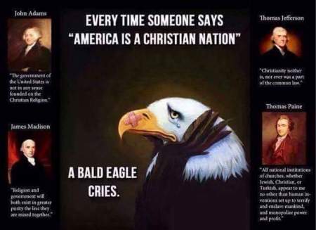 christian nation eagle cries